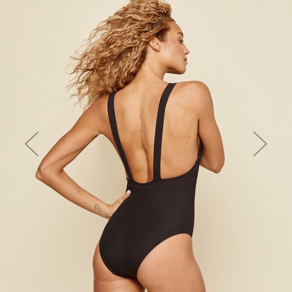 Andie Swim | Ribbed Montauk | Black | Small